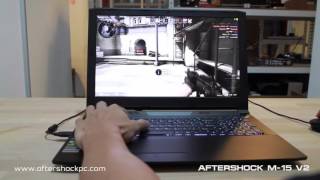 AFTERSHOCK M15 V2 Great Performance Incredible Value GTX 950m [upl. by Sevik188]