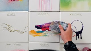 Acrylic Painting Techniques 9 Easy Tricks [upl. by Moureaux]