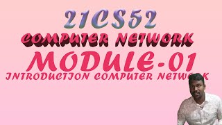 21CS52  Computer Network VTU Fifth Semester  Module01 Introduction to Computer Network [upl. by Ramilahs965]