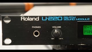 Roland U220 Factory ROM Play Demo Songs [upl. by Northrop636]