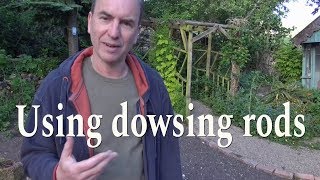 Using Dowsing rods – Dowsing explained Its not mysterious [upl. by Kappel]