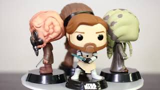 Obi Wan Kenobi No 270 Star Wars Funko Pop 360 view clonewars clonewarsfunko obiwankenobi kenobi [upl. by Oileduab160]