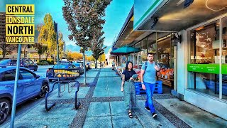 North Vancouver Walk 🇨🇦  Lower Lonsdale to Central Lonsdale [upl. by Telfer]