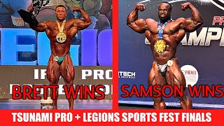 Brett Wilkin Wins Legion Sports Fest  Samson Dauda Wins Tsunami Pro Both Finals Recaps and Results [upl. by Starbuck]