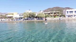 SUP  Makrigialos  Ierapetra  Crete  Drone [upl. by Nichola]