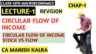 Circular Flow Of Income  Stock VS Flow  Ch1  Circular Flow Of Income  Class12  Macroeconomics [upl. by Lyndsey]