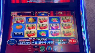 MASSIVE JACKPOT HANDPAY OVER 5000 WIN ON CHERRIES GONE WILD [upl. by Sheldon]