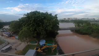 Overlooking Jurong Lake Gardens  Singapore MRT [upl. by Odom]