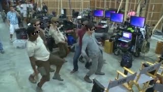 Proof that The Maze Runner cast dance goes to any song Part 1 [upl. by Arateehc203]