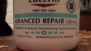 EUCERIN ADVANCED REPAIR VERY DRY SKIN CREAM FRAGRANCE FREE REVIEW [upl. by Derby]