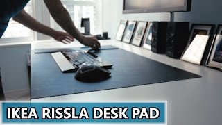 A Gigantic IKEA Rissla Mouse Pad  The Beginning of Desk Setup 2 [upl. by Nettie518]