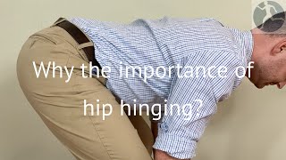 Hip hinging is the safe way to bend [upl. by Akeemaj]