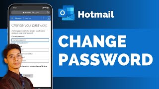 How To Change Hotmail Account Password 2024 [upl. by Dorsey]