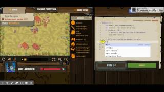CodeCombat  Forest Peasant Protection [upl. by Eiramacissej]