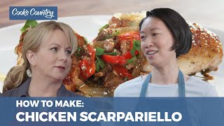 How to Make A New Weeknight Favorite Chicken Scarpariello [upl. by Esom]