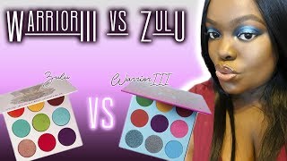 JUVIAS PLACE WARRIOR III PALETTE VS ZULU PALETTE [upl. by Glogau]