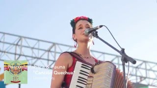 Pascuala Ilabaca y Fauna  Canción Quechua Live [upl. by Anaitak]