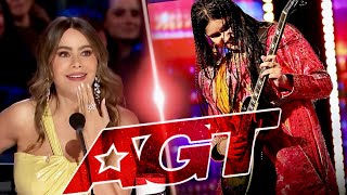 americas got talent indian girl guitar  agt indian girl guitarist  agt indian guitarist ​⁠AGT [upl. by Hameean]