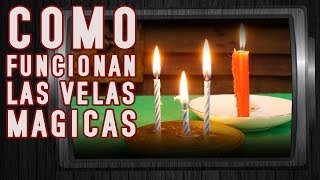 Como funcionan las velas mágicas │Ciencia mágica│ preguntasprofundas [upl. by Naesad]