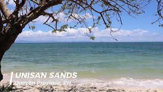 UNISAN SANDS WHITE BEACH RESORT IN QUEZON PROVINCE [upl. by Lytsyrk]