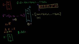 Transpuesta de un vector [upl. by Nelac]