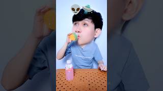 Minum mogu2 sesuai emoji food asmr mukbang minuman mogumogu [upl. by Laynad654]