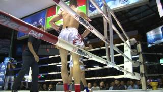 Damien Alamos Lumpinee Title Defense Sep 7th 2012 Highlights [upl. by Heddy82]