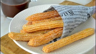 Cómo hacer churros caseros ¡La receta más fácil del mundo [upl. by Winni]