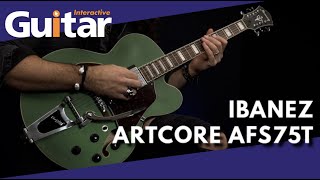 Ibanez Artcore AFS75T  Review  Nick Jennison [upl. by Healey]