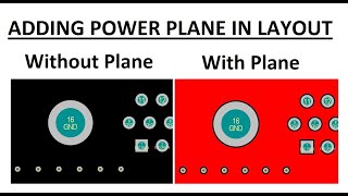 How to add Power  Ground Plane in Autodesk Eagle [upl. by Amandie633]