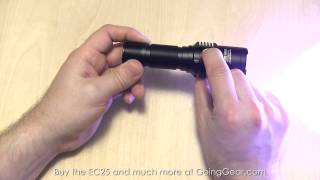 Nitecore EC25 Cobra Flashlight Extended Review [upl. by Loma]