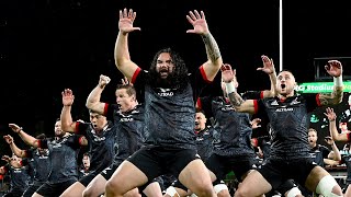 Māori All Blacks perform their haka against Ireland [upl. by Aridnere]