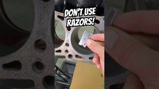 DIY Mechanic Tip How To Remove Gasket Material Faster [upl. by Enelrahs]