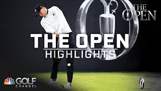 The Open Championship 2024 Highlights Early Final Round  Golf Channel [upl. by Hy]