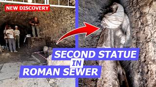 Archaeologists Astonished to Find Second Statue in Ancient Roman Sewer [upl. by Indira]