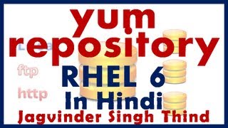 ✅ what is yum repository in Linux  yum server configuration in RHEL 6 in Hindi [upl. by Marillin]