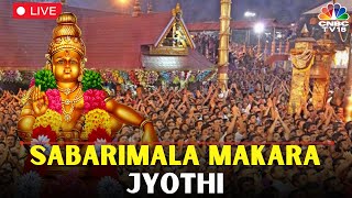 Sabarimala Makaravilakku 2024 LIVE Makara Jyothi In Sabarimala 2024  Jyothi Darshanam  N18L [upl. by Nosylla]