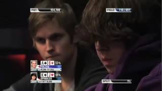 Benny Spindler shows very aggressive preflop game preflop 7 bets with KJ [upl. by Afra]