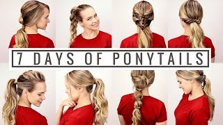 7 Days of Ponytails [upl. by Kuhn]