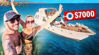 7000 for 3 Hours of Luxury Yachting In Cabo The Pelican 17 Review [upl. by O'Conner]