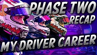 F1 MyDriver Career Seasons 4  6 Phase Two Recap 2018  2020 [upl. by Ennairek]