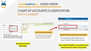 Finance amp Accounting Automation with ChatGPT Classifying Invoice Items into Chart of Accounts [upl. by Bullock331]