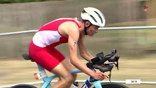 Medal Race Mens Sprint Triathlon  Commonwealth Games 2022  Birmingham  Highlights [upl. by Ishii]