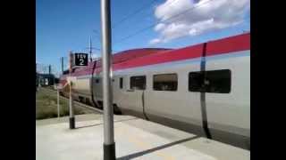 Thalys PBKA Marseille Amsterdam at Valence TGV [upl. by Nilorac436]