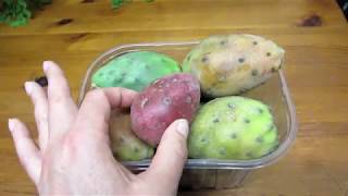 Propagating cactus  How to Harvest seeds from Opuntia ficusindica fruit [upl. by Ecraep]