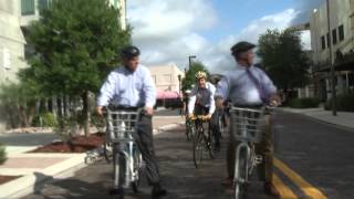 Tampa Bike Tour with Mayor Bob Buckhorn and Sec Ray LaHood [upl. by Varion]