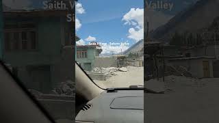 Saith Village Saltoro Valley siachen baltistan saltororiver travelvlog viralshorts trending [upl. by Helsie]