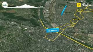 Parcours marathon 2023 [upl. by Ennaus]