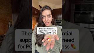 4 Essential Supplements for pcos weight loss [upl. by Barcot277]