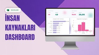 EXCEL İNSAN KAYNAKLARI DASHBOARD RAPORU  HIZLI VE KOLAY KULLANIM [upl. by Ijan]